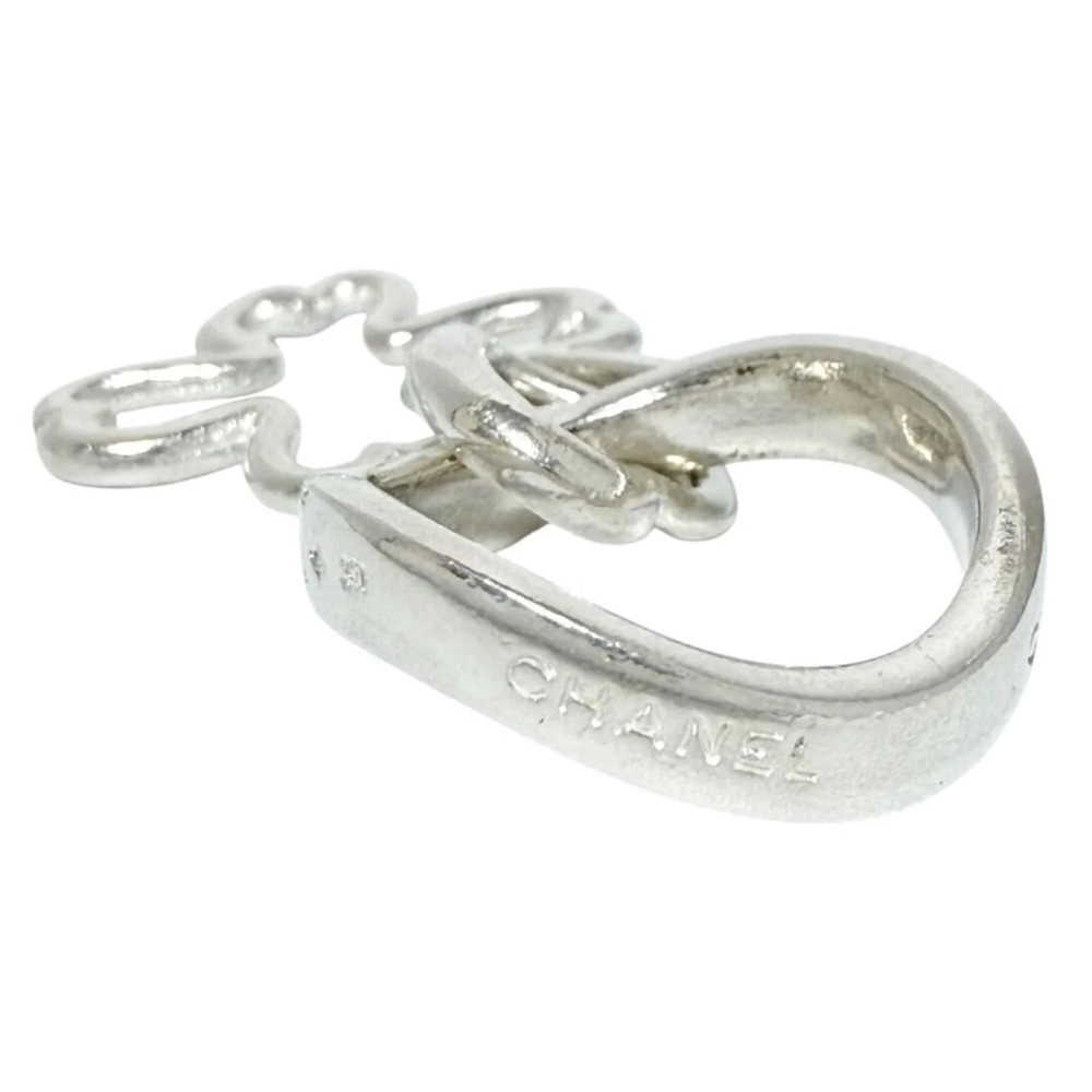 CHANEL Authentic Silver Love Ring - Picture 3 of 10